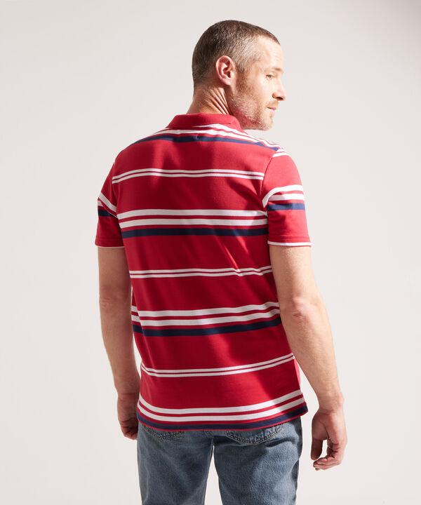 Polo a Rayas con Bolsillo image number null