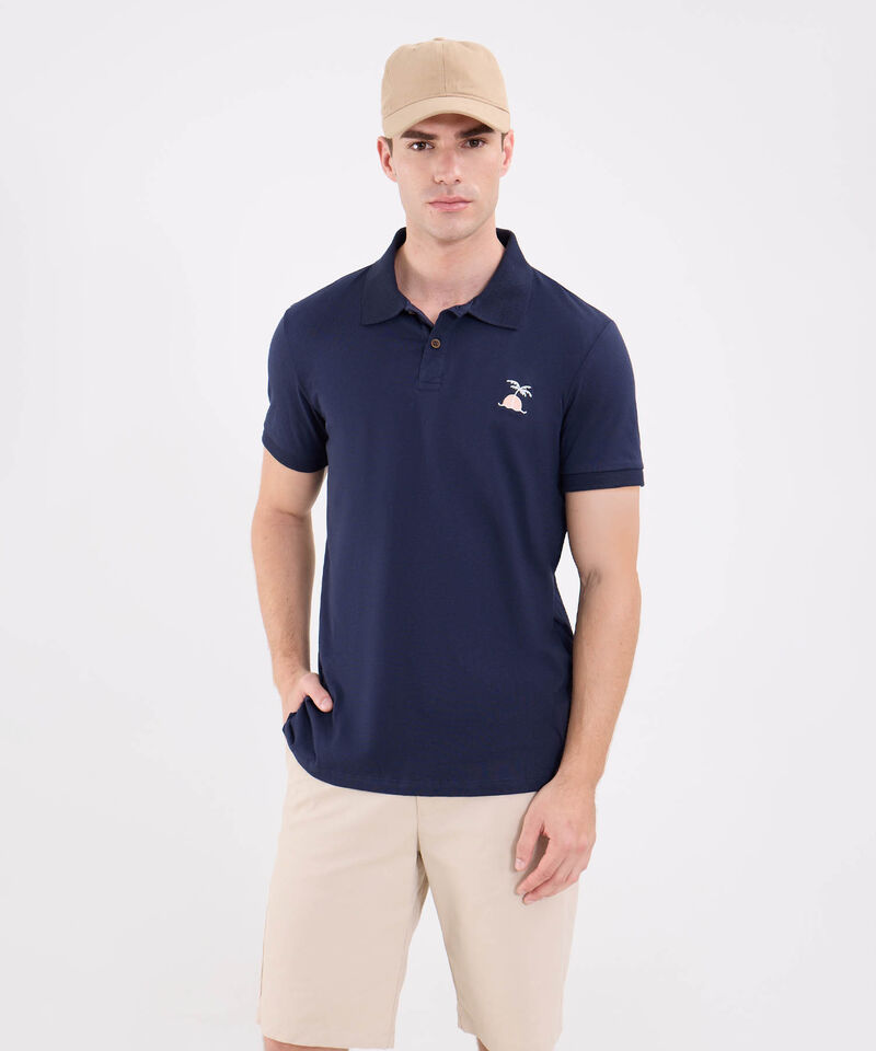 Polo Con Bordado