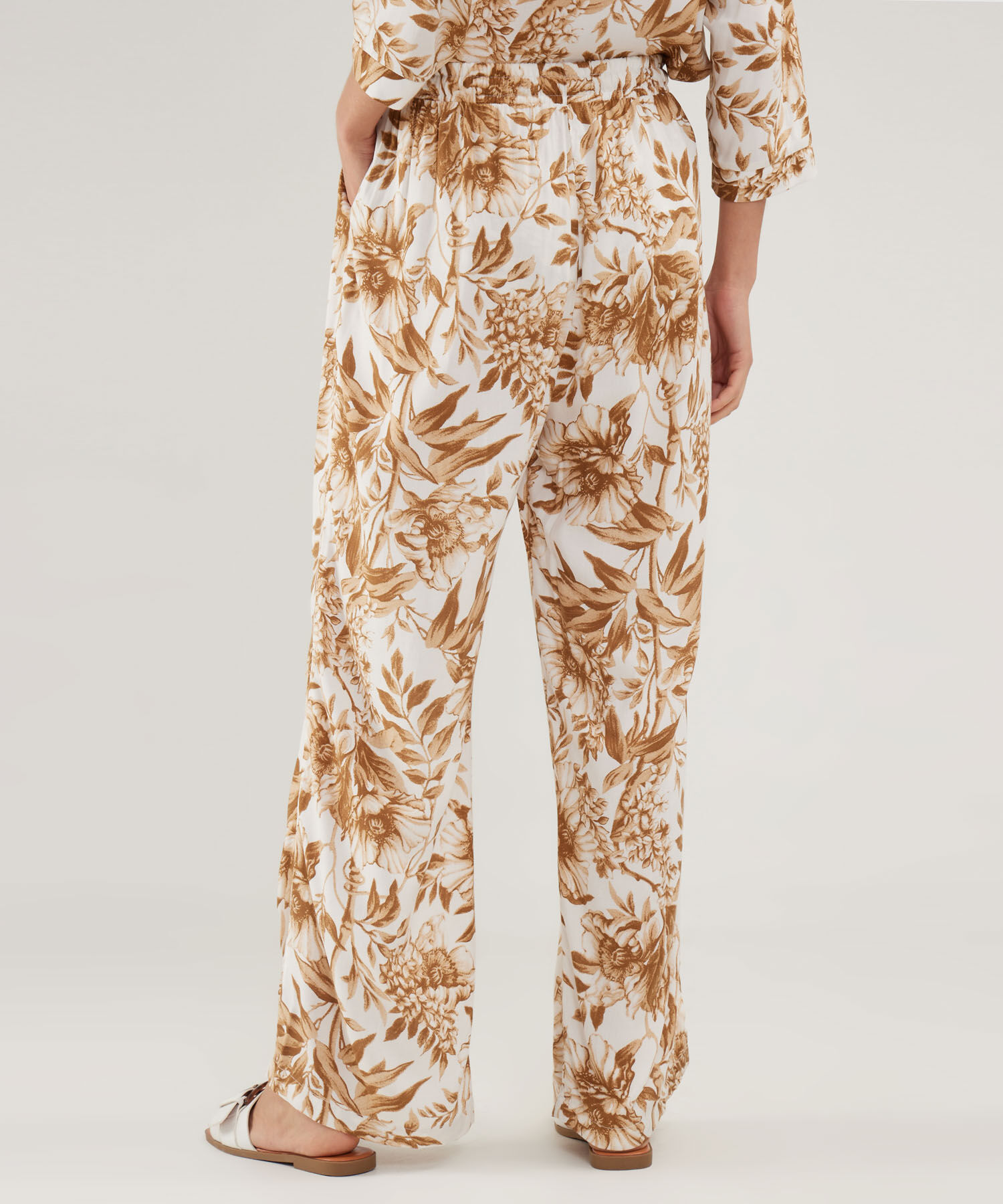 Pantalon Estampado, Bolsillos En Costados