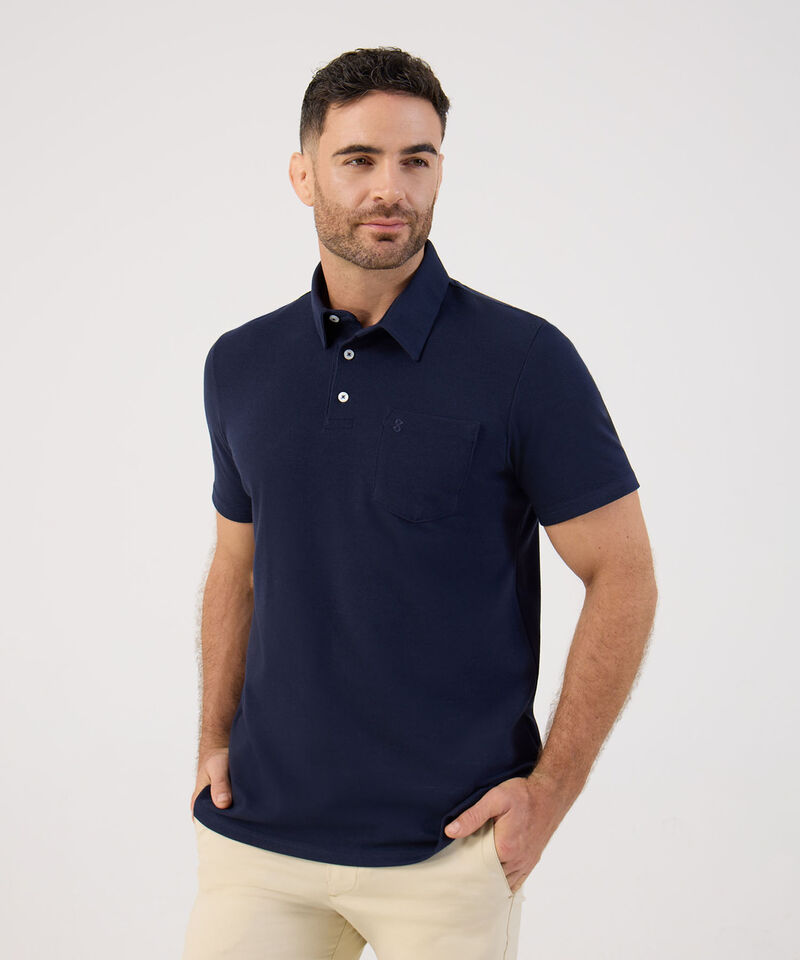 Polo Con Bolsillo Para Hombre