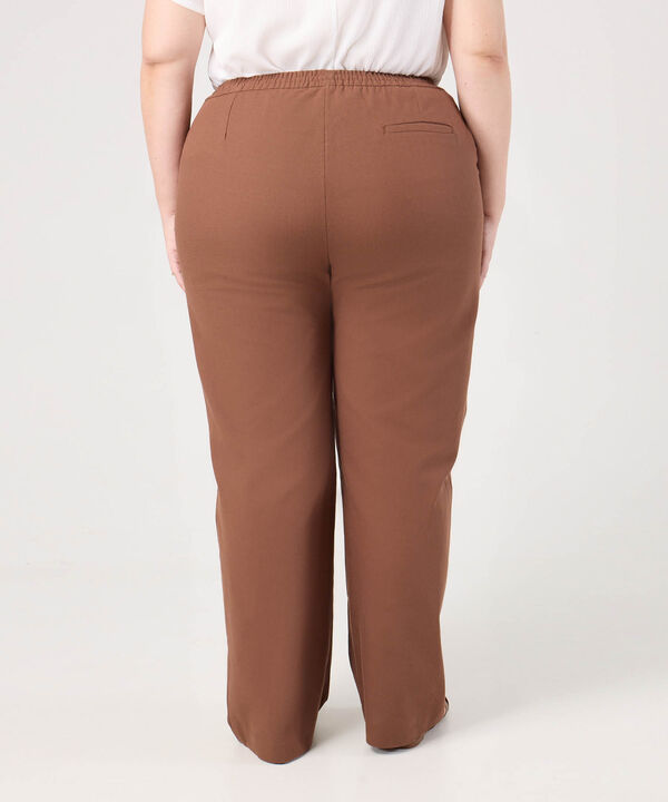 Pantal&oacute;n Con Cord&oacute;n Ajustable Para Mujer Curvy