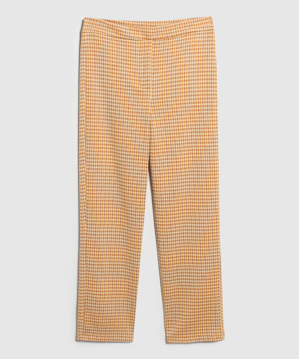 Leggins Bota Recta, Tiro Alto Con Pretina Y Cierre, Serena