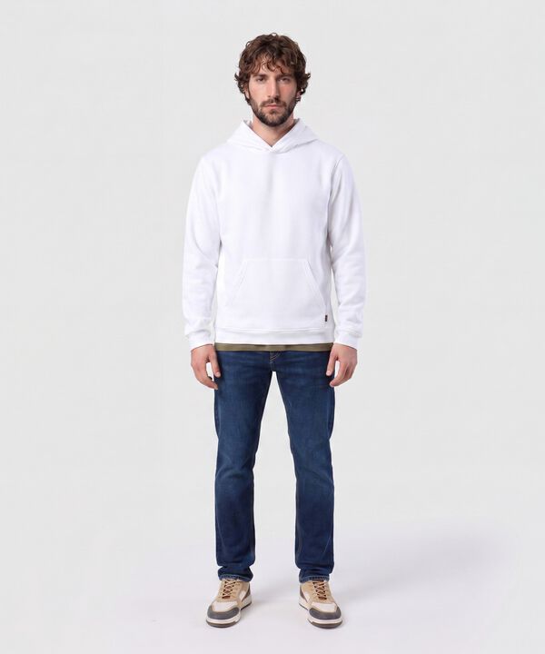 Buzo Con Capucha Y Bolsillo Kangoo Para Hombre