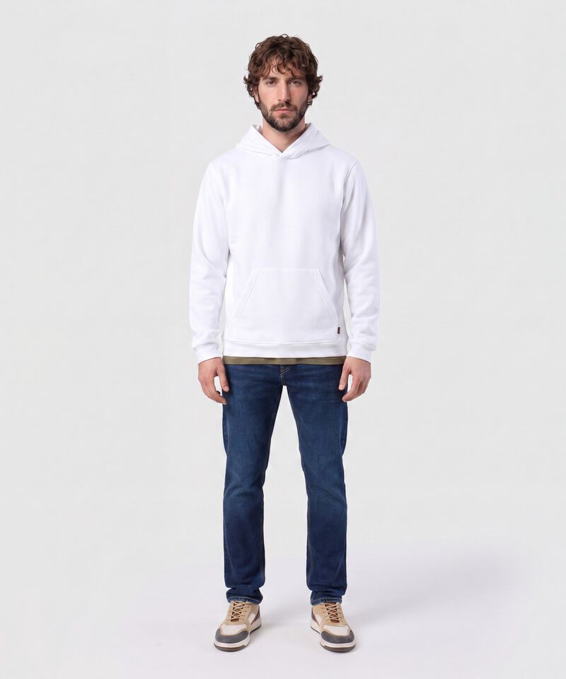 Buzo Con Capucha Y Bolsillo Kangoo Para Hombre