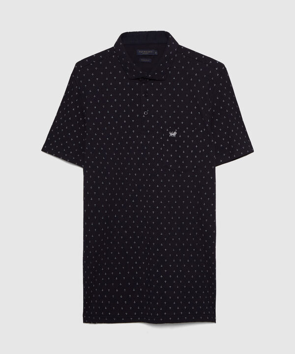 Polo con Estampado de Figuras