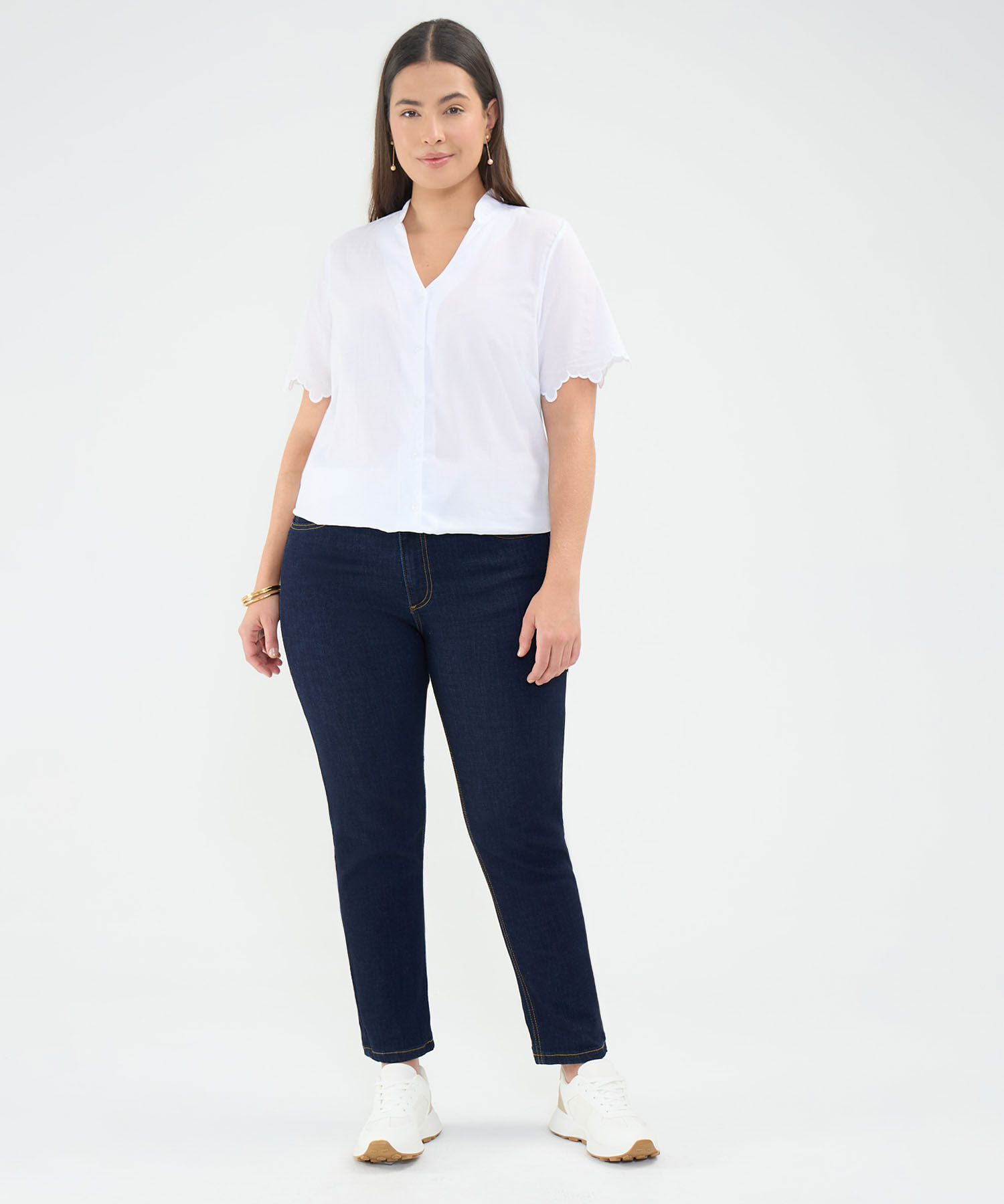 Jeans Slim Tono Oscuro