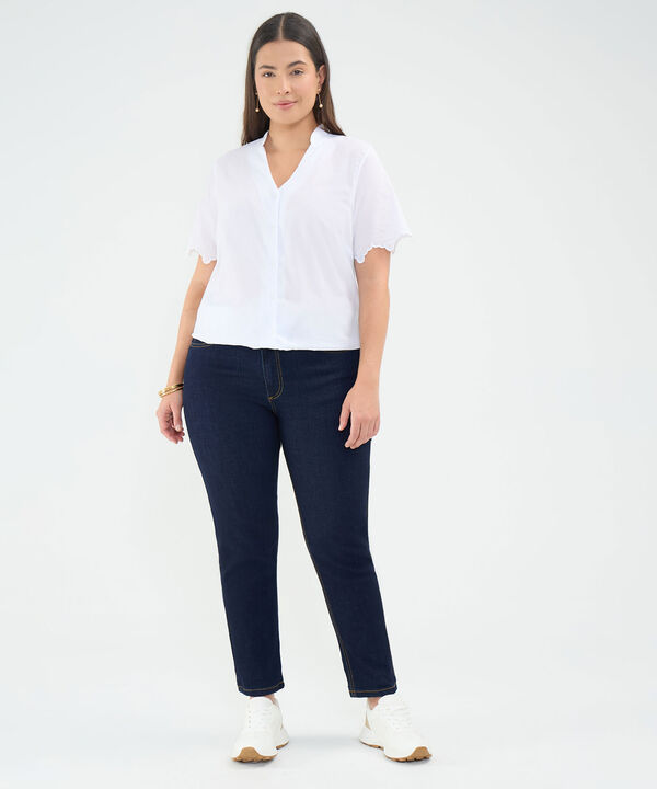 Jeans Slim Tono Oscuro image number null
