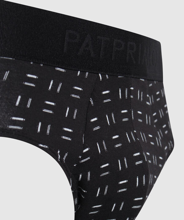 Pantaloncillo Brief En Algodon Estampado