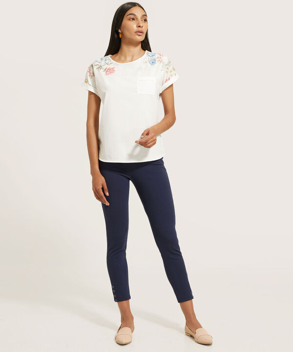 Legging Con Broches En Bota