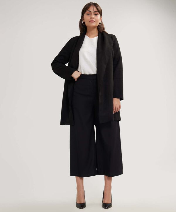 Pantalon Culotte Unicolor image number null