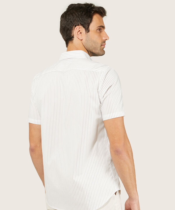 Camisa Manga Corta Prete&ntilde;ida, Cuello Formal image number null