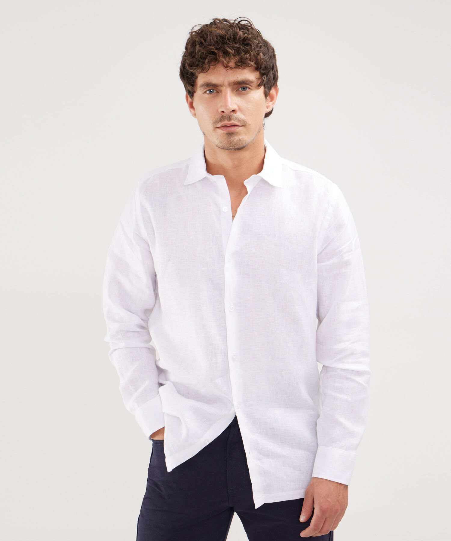 Camisa Guayabera Manga Larga