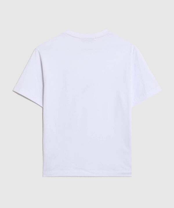 Camiseta con Apliques de Flores Para Mujer image number null