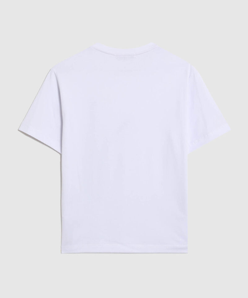 Camiseta con Apliques de Flores Para Mujer