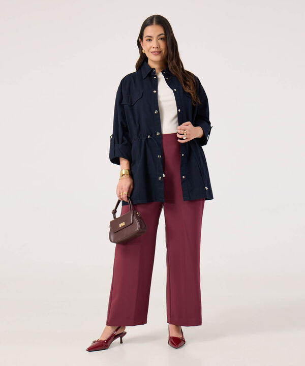 Chaqueta Para Mujer Curvy Destructurada image number null