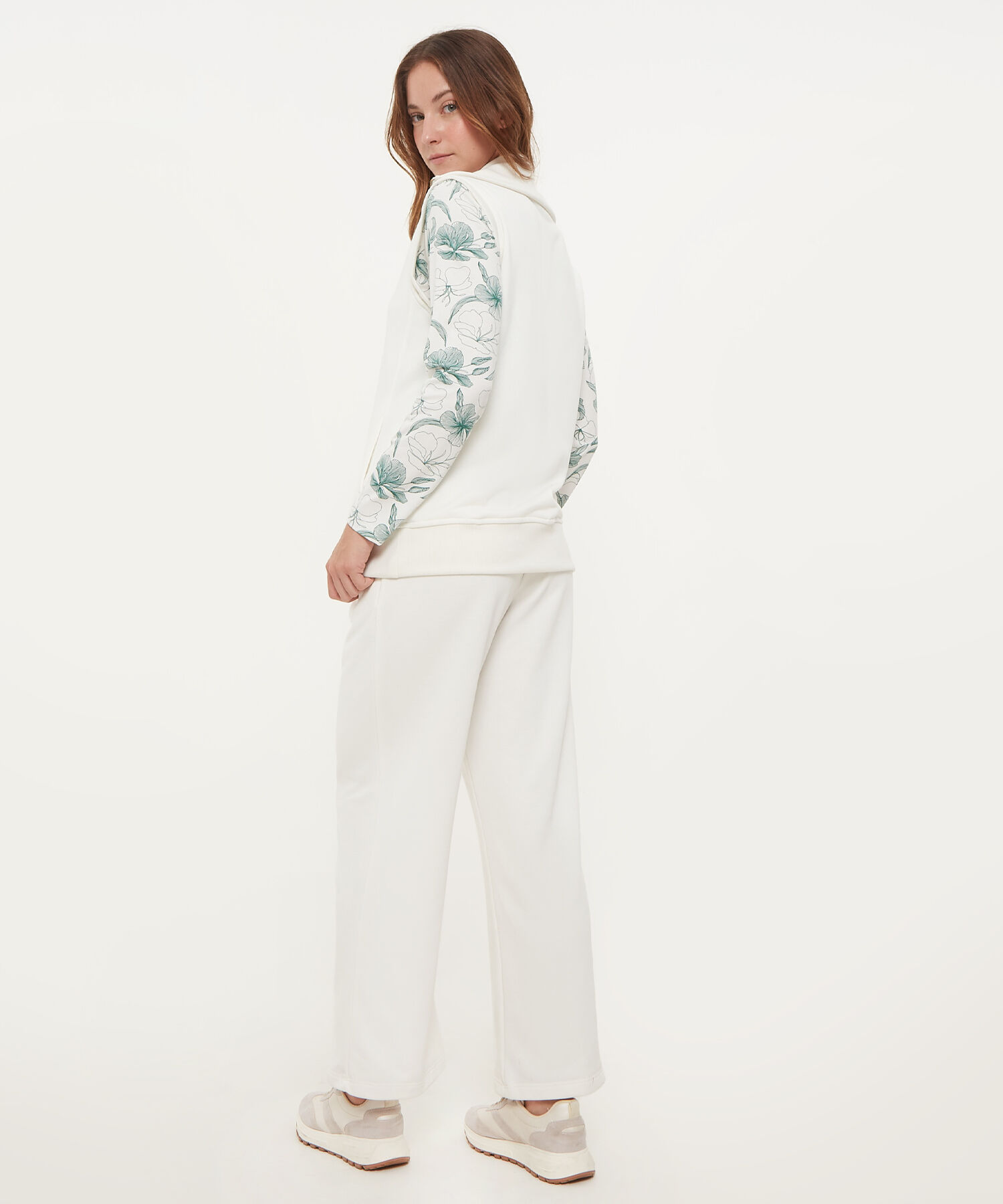 Sudadera Con Bolsillos Y Rib