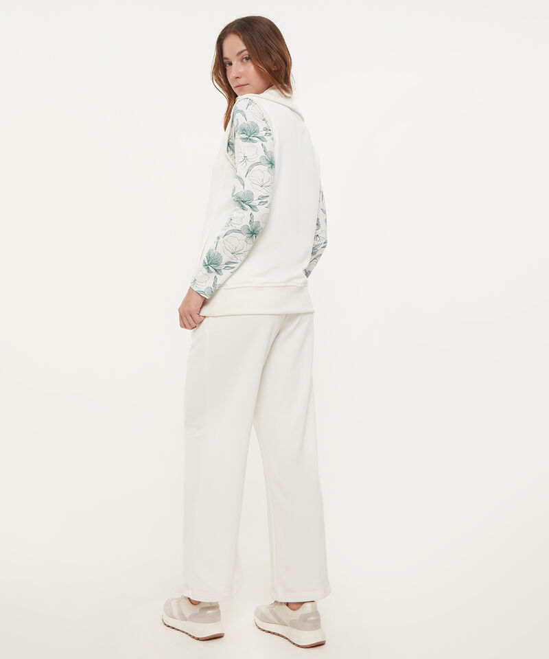 Sudadera Con Bolsillos Y Rib
