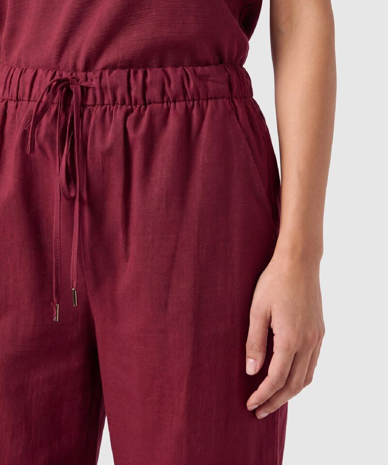 Pantal&oacute;n Bota Ancha Con Cord&oacute;n Para Mujer