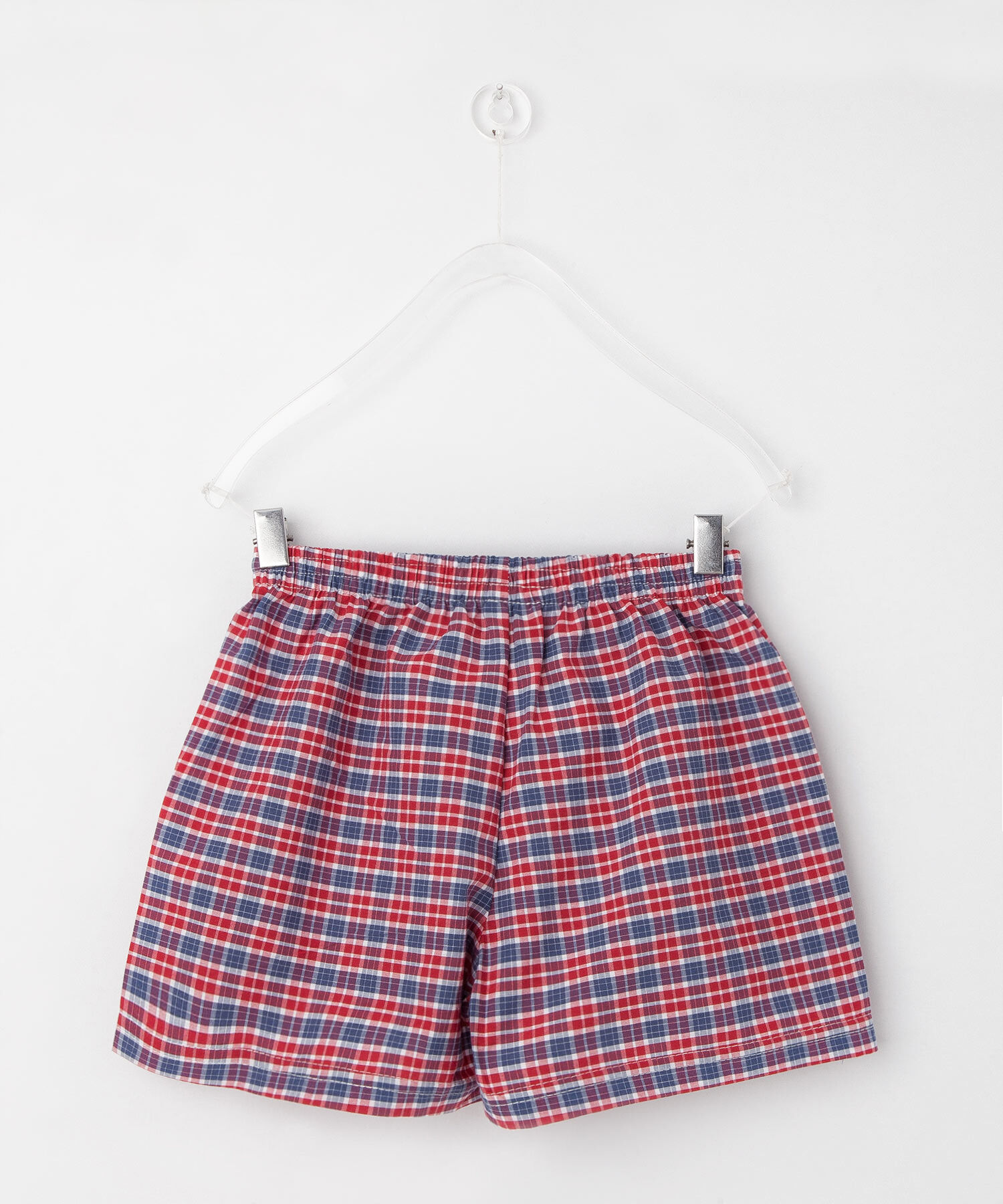 Pantaloncillo Bóxer Niño A Cuadros