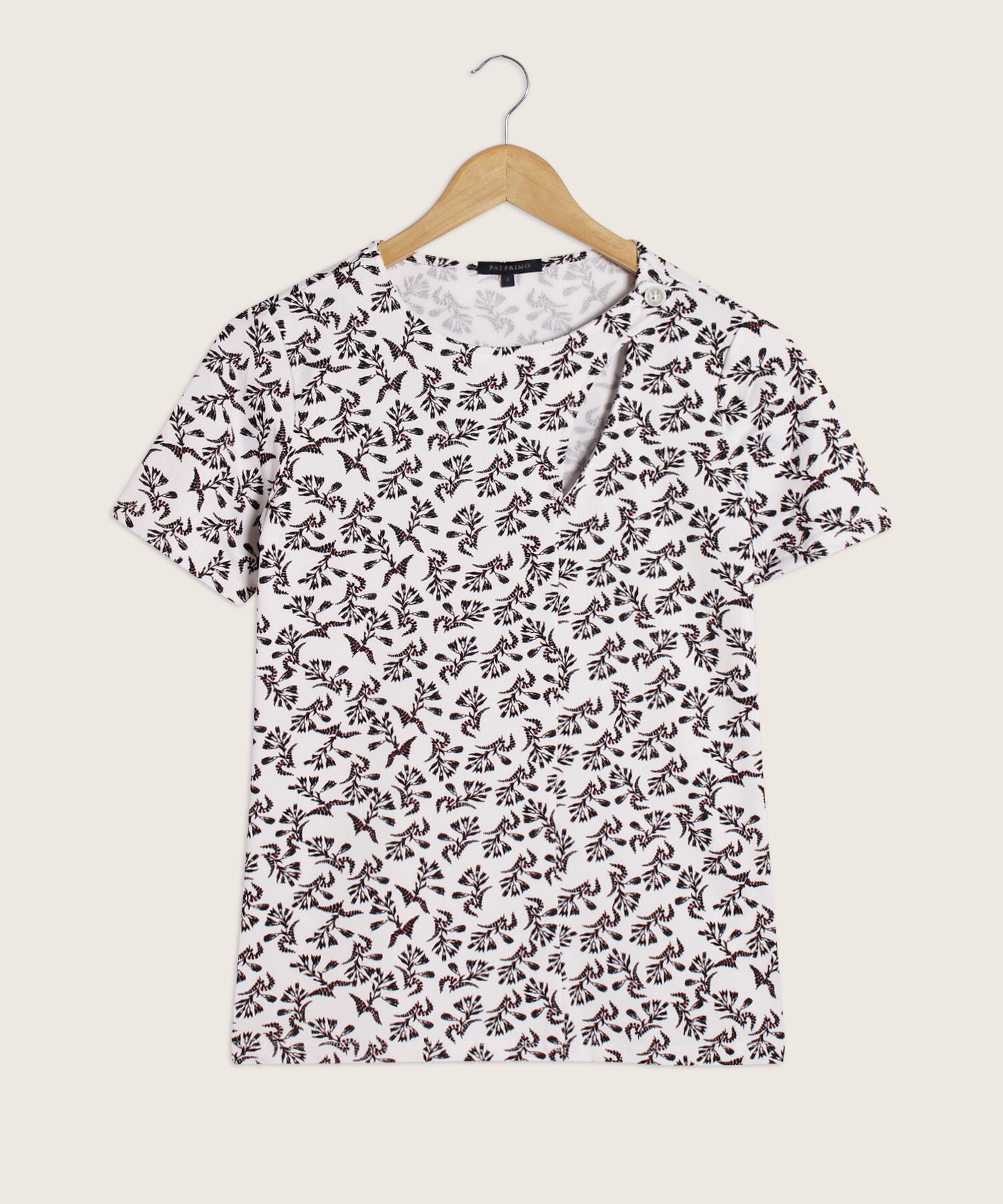 Camiseta Estampada Manga Corta