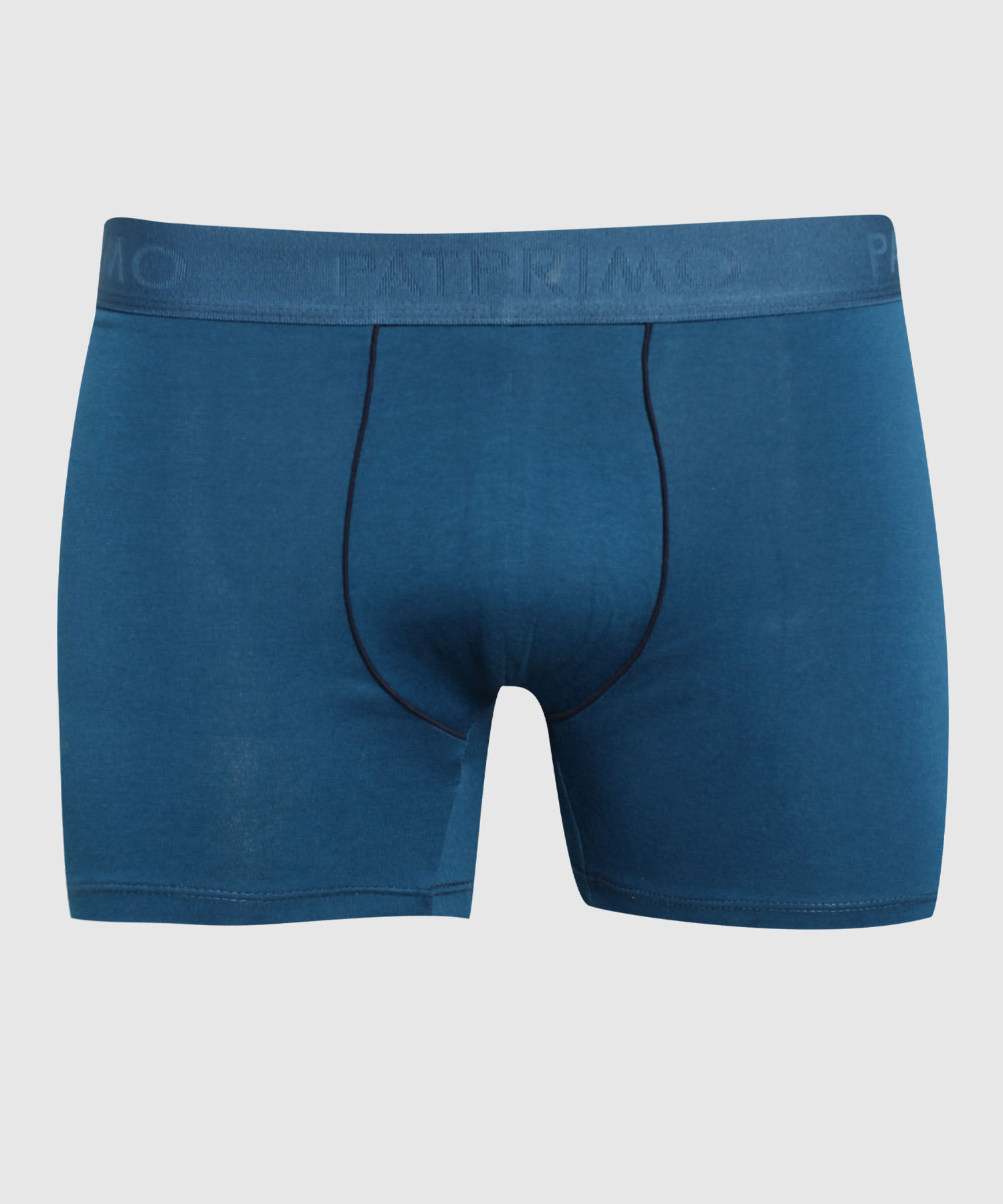 Pantaloncillo Pack X3 Bóxer Medio Algodón Unicolor Con Vena De Soporte Contrastada.