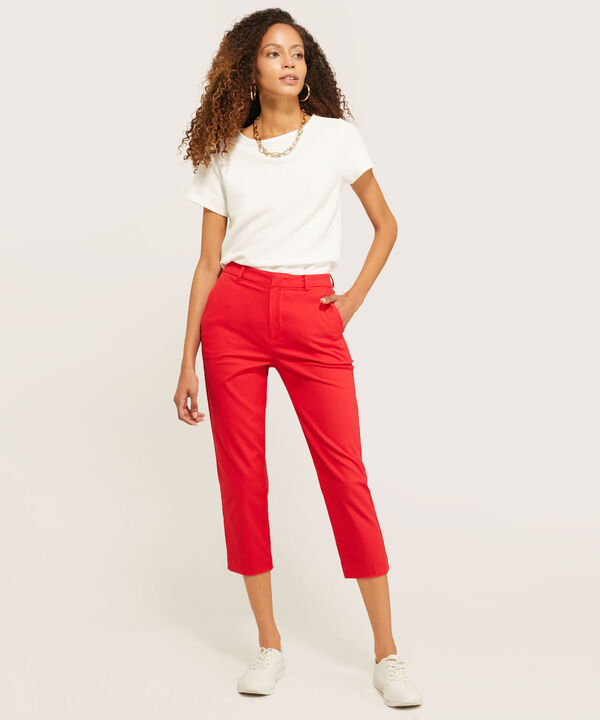 Pantalon Capri Unicolor image number null