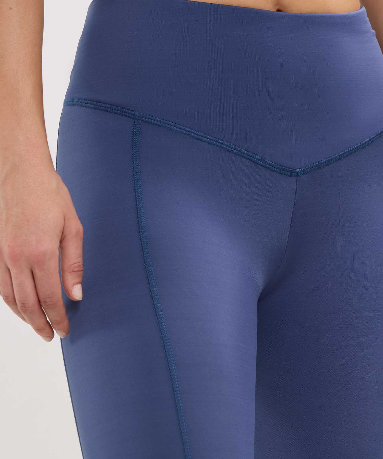 Leggings De Mujer De Diseño Deportivo Con Detalles Tejidos