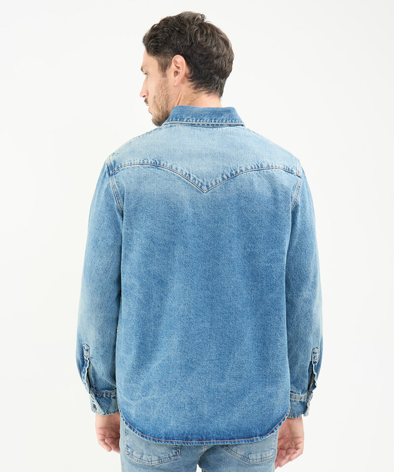 Sobrecamisa en Denim