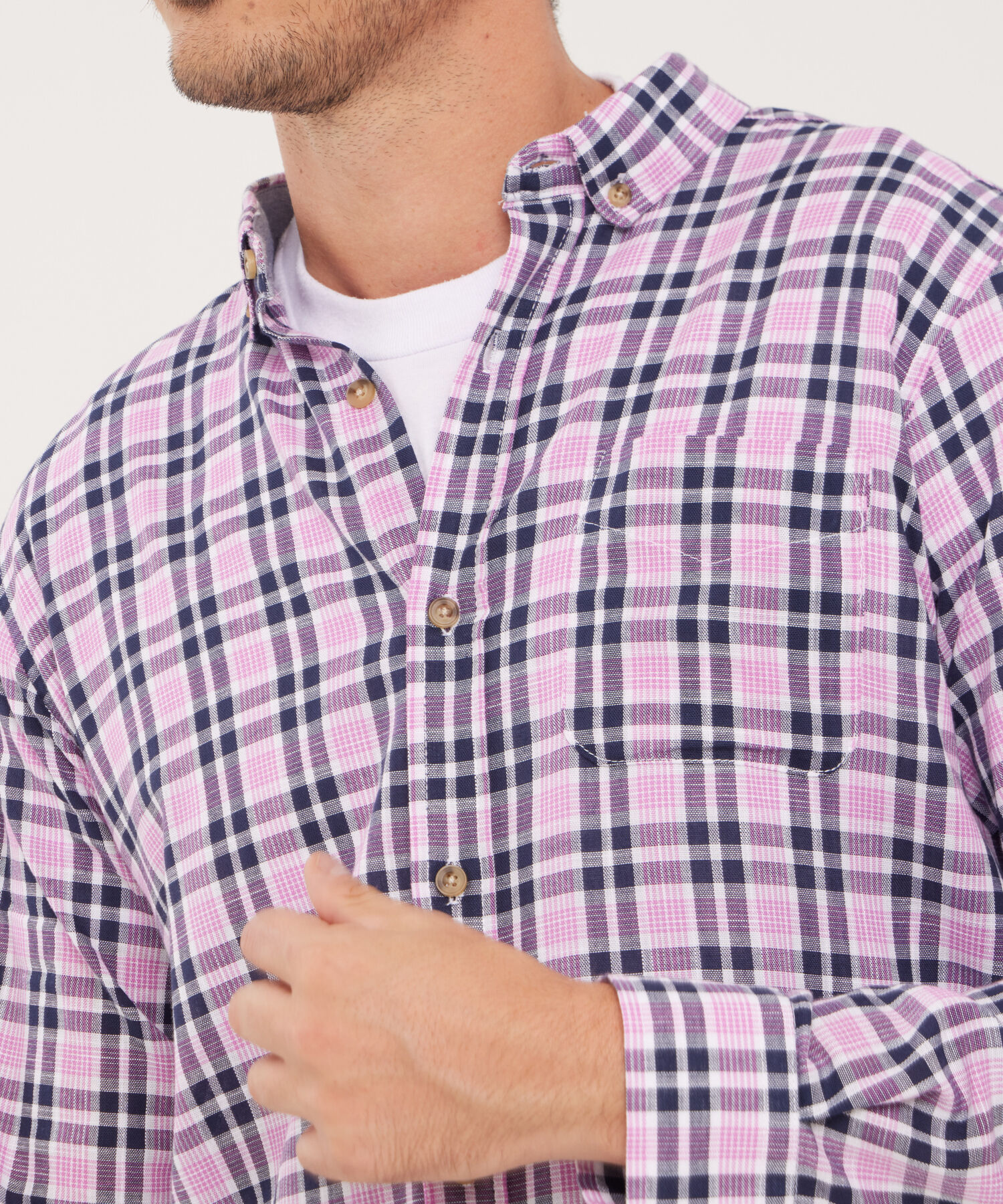 Camisa Manga Larga  Button Down