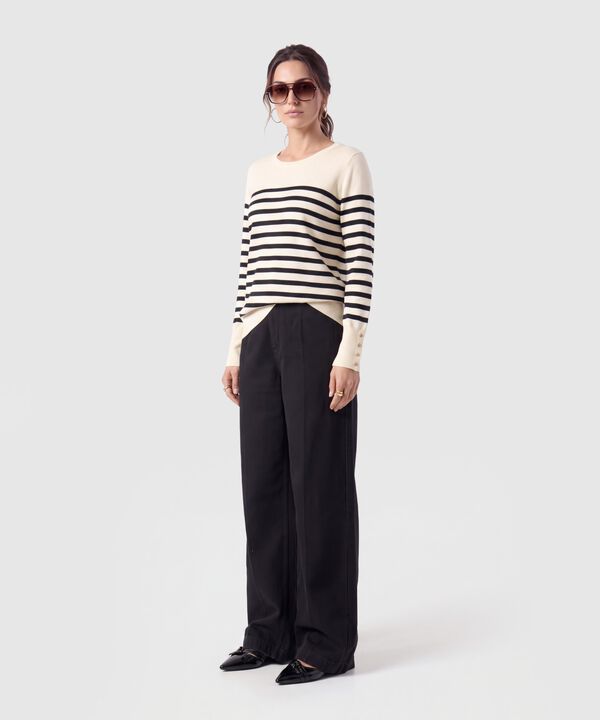 Saco Tejido Botones Pu&ntilde;o Para Mujer
