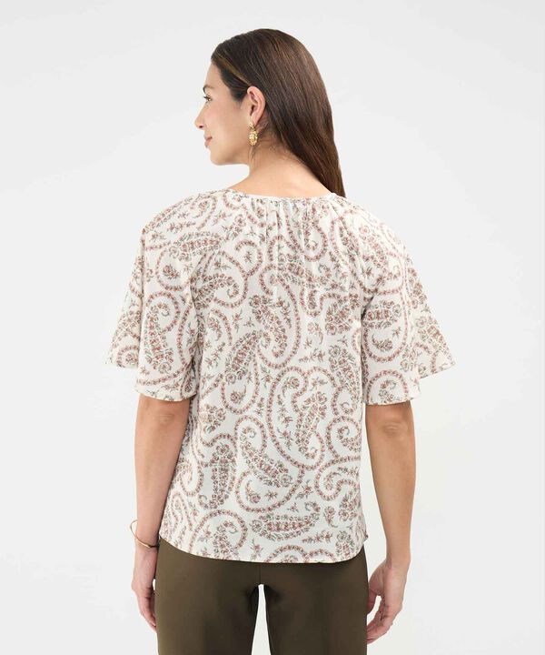 Blusa Estampado Paisley