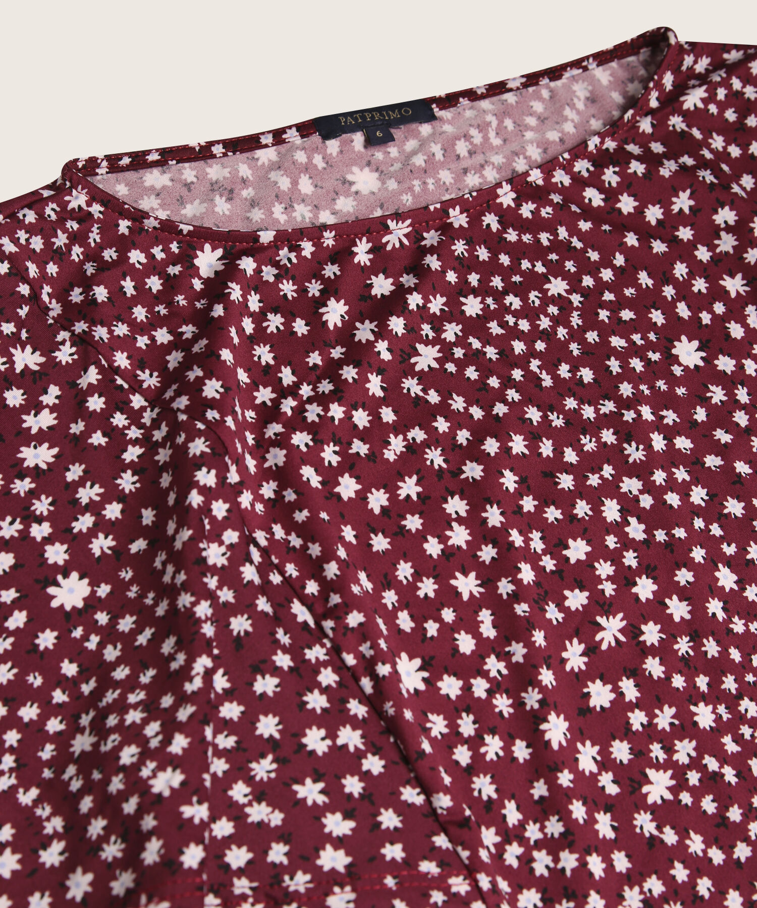 Camiseta Estampada Cuello Redondo