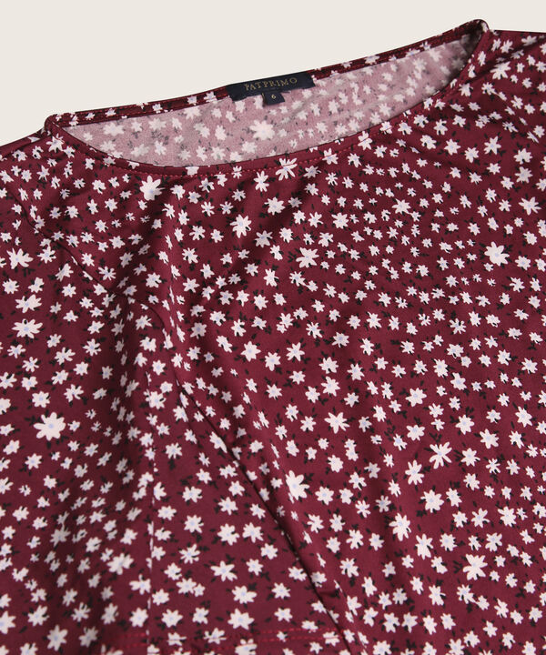 Camiseta Estampada Cuello Redondo