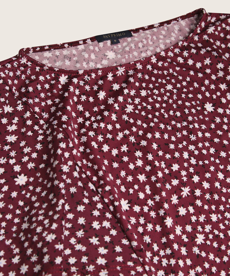 Camiseta Estampada Cuello Redondo