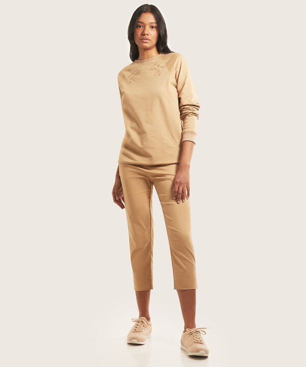 Pantalon Capri Unicolor