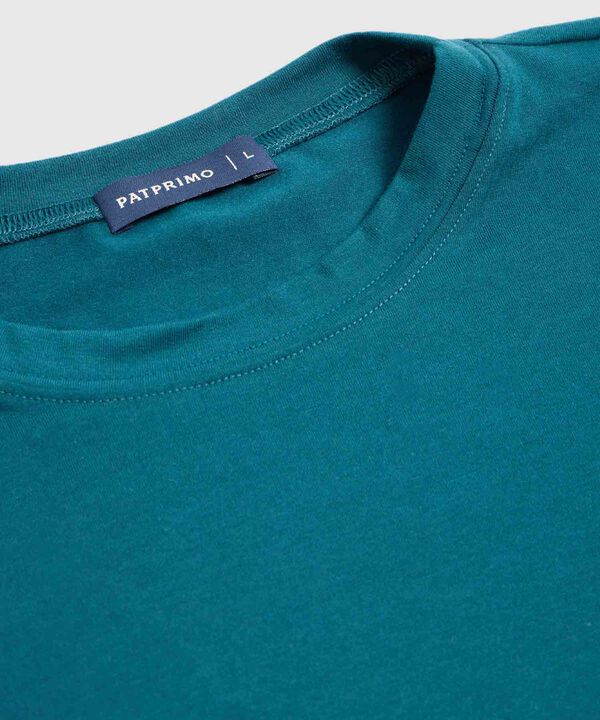 Camiseta Mujer Manga Corta Hombros Elevados image number null