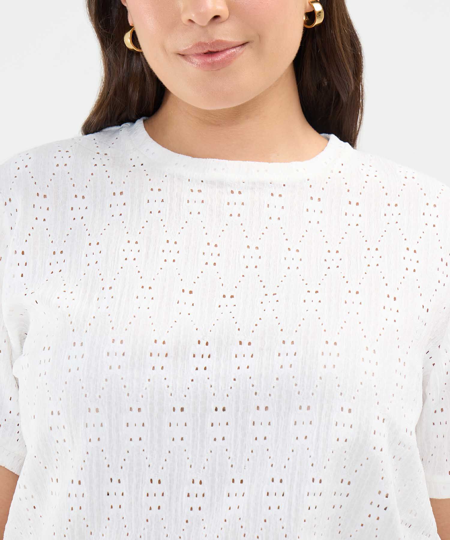 Camiseta en Ojalillo