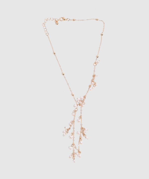 Collar De Cadenas Con Perlas Para Mujer image number null