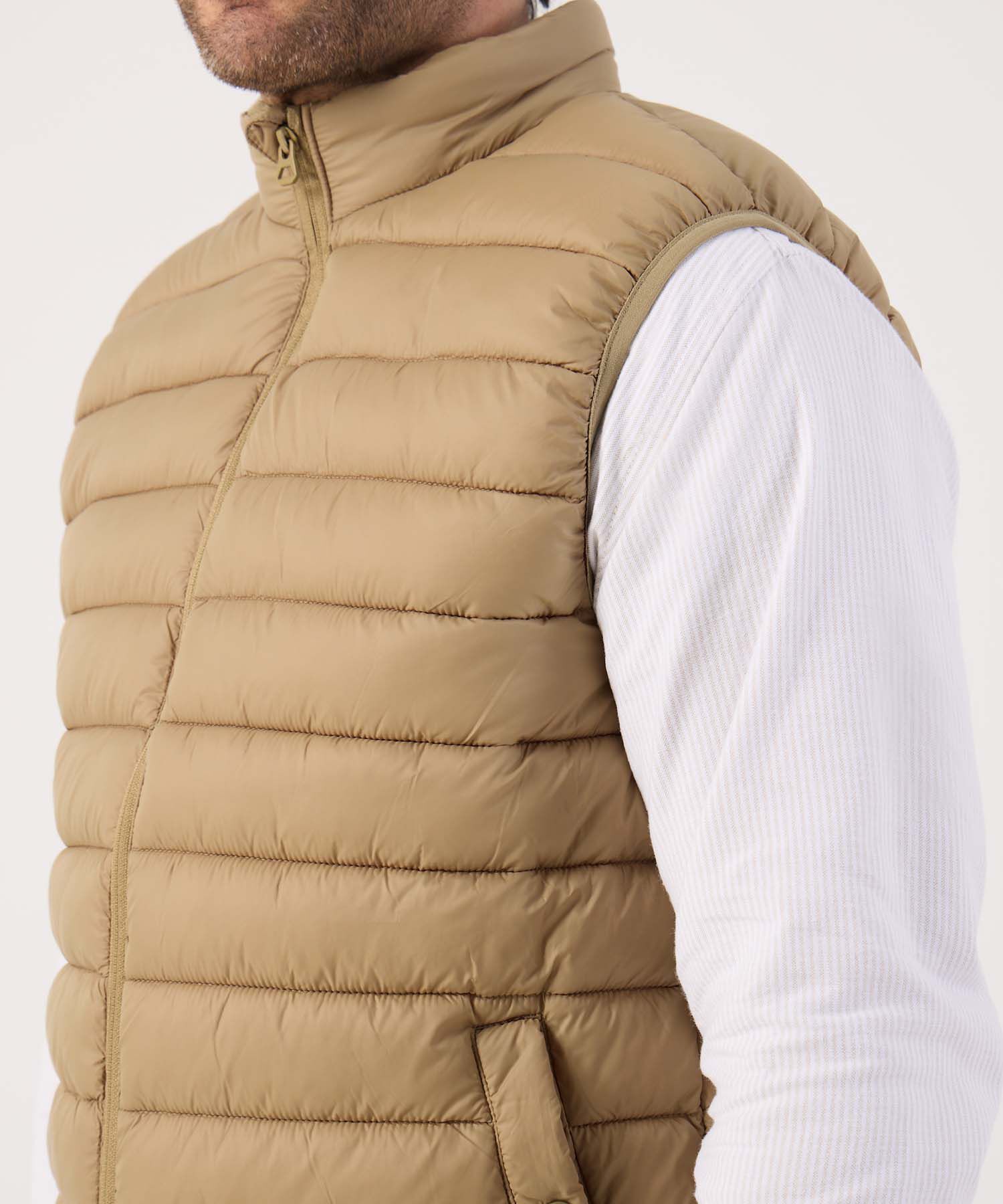 Chaleco Unicolor Acolchado