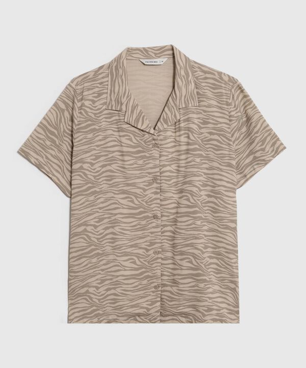 Pijama Camisera Con Pantal&oacute;n Para Mujer