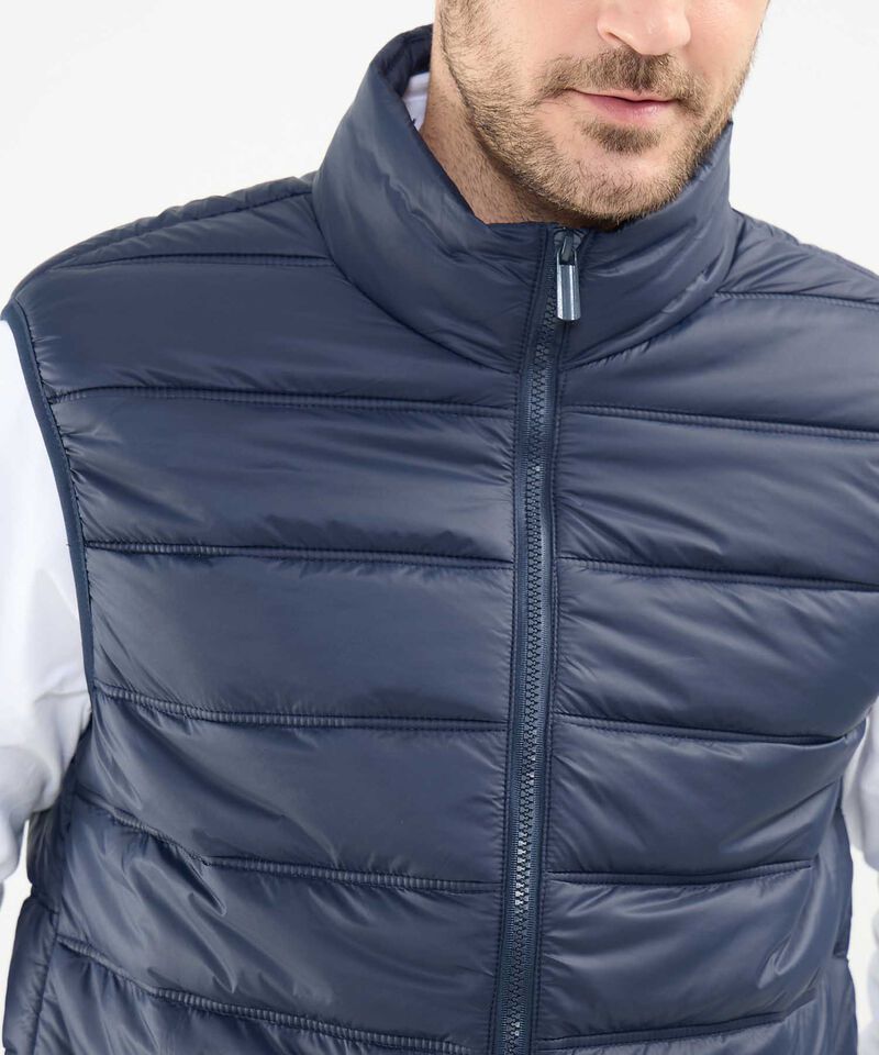 Chaleco Acolchado Con Elastico