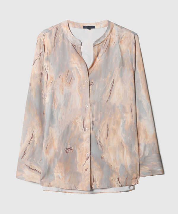 Blusa Estampada Manga Larga