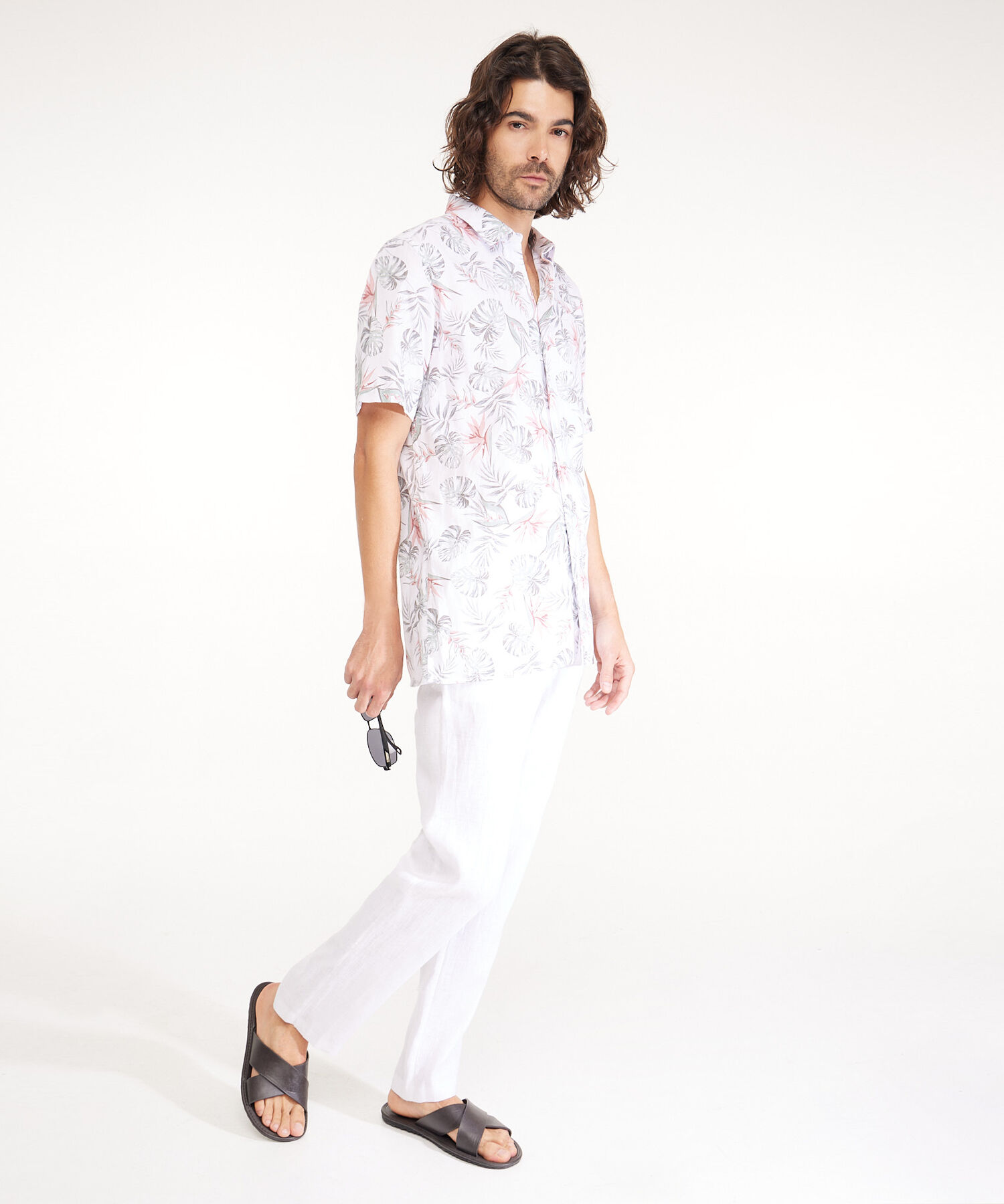 Camisa Manga Corta Estampada