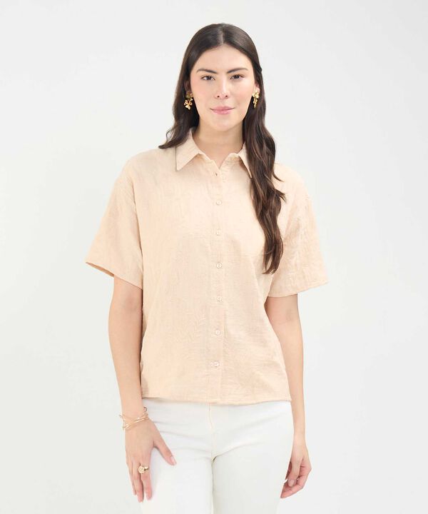 Camisa con Bordado image number null