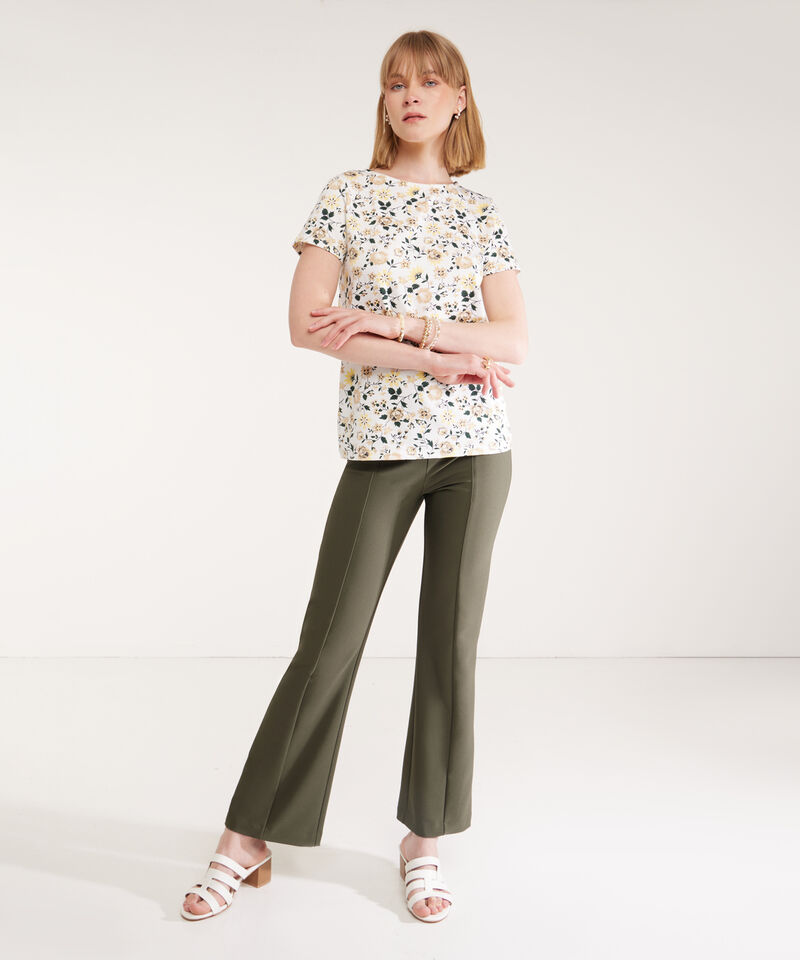 Pantalón Clásico Bota Flare Unicolor