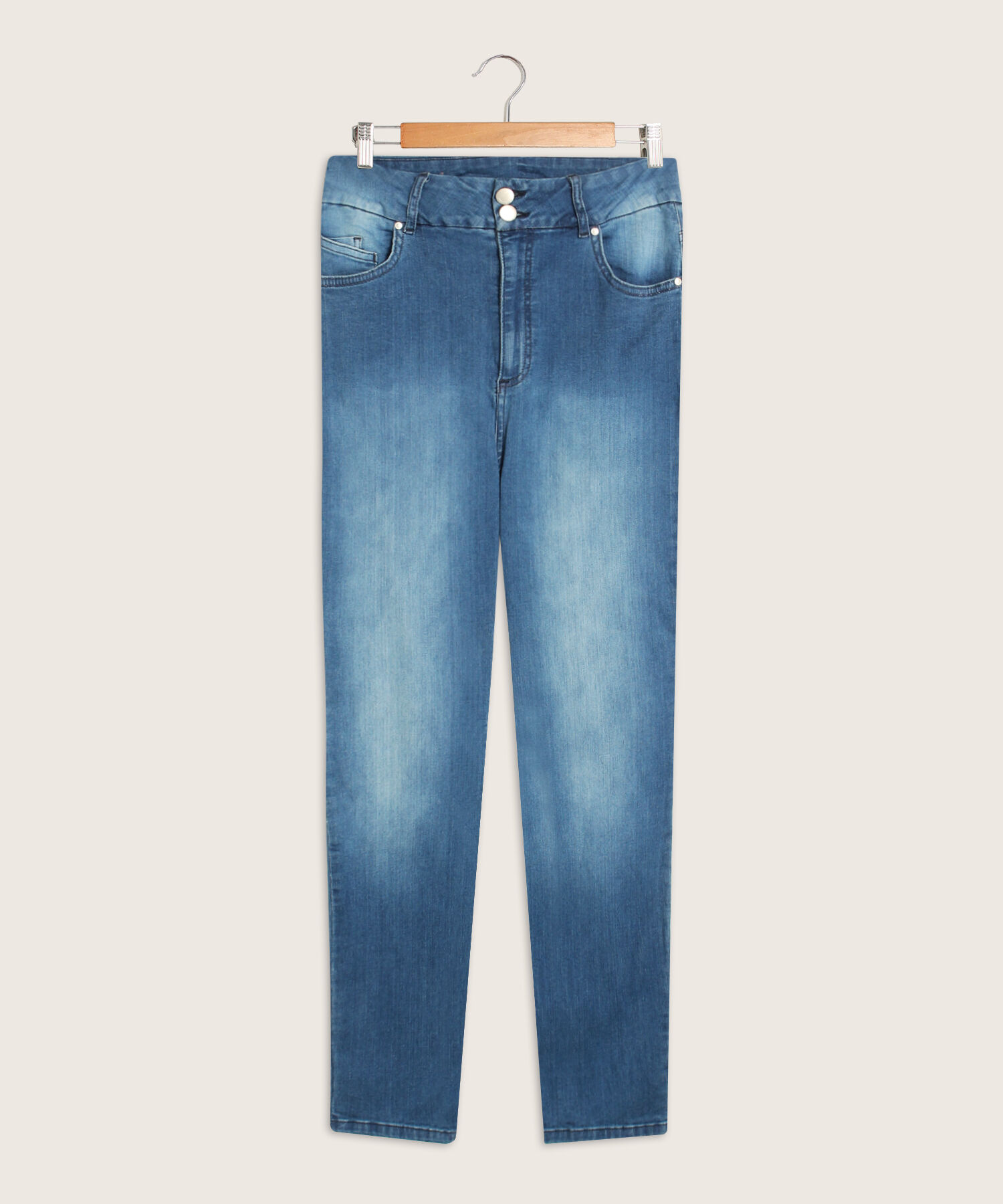 Jean Curvy Tono Azul Medio Claro