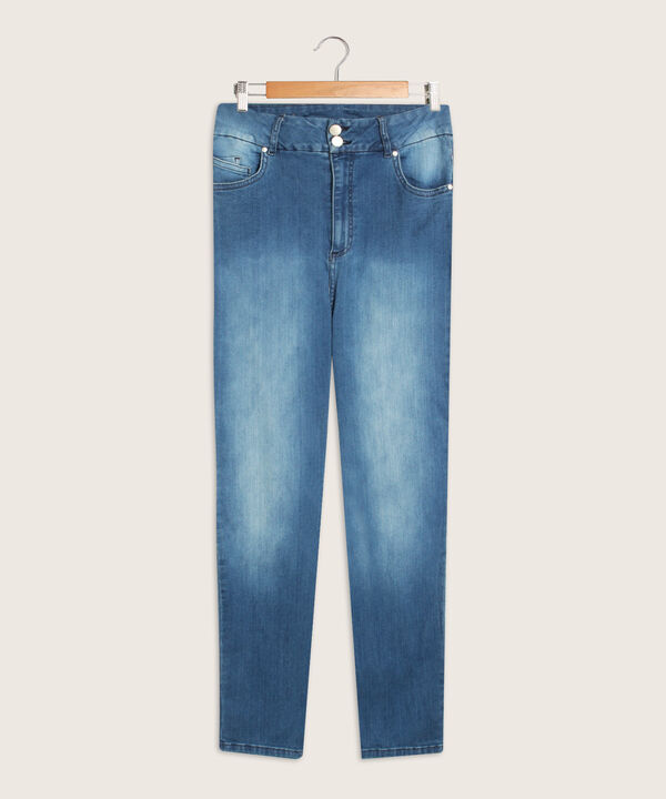 Jean Curvy Tono Azul Medio Claro image number null