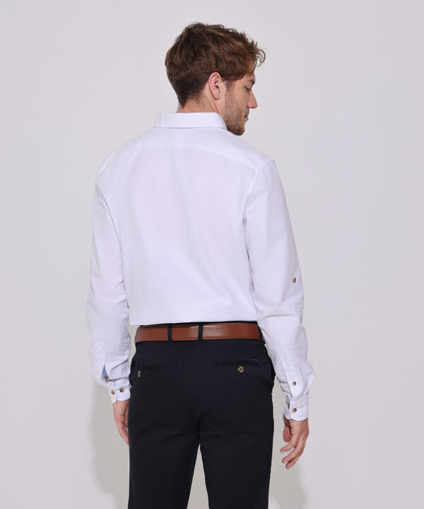 Camisa Manga Larga Unicolor