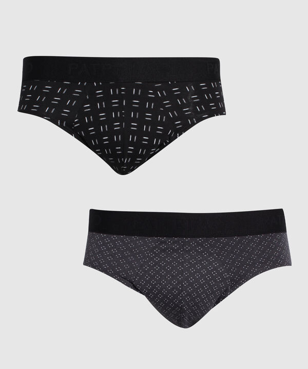 Pantaloncillo Brief En Algodon Estampado image number null