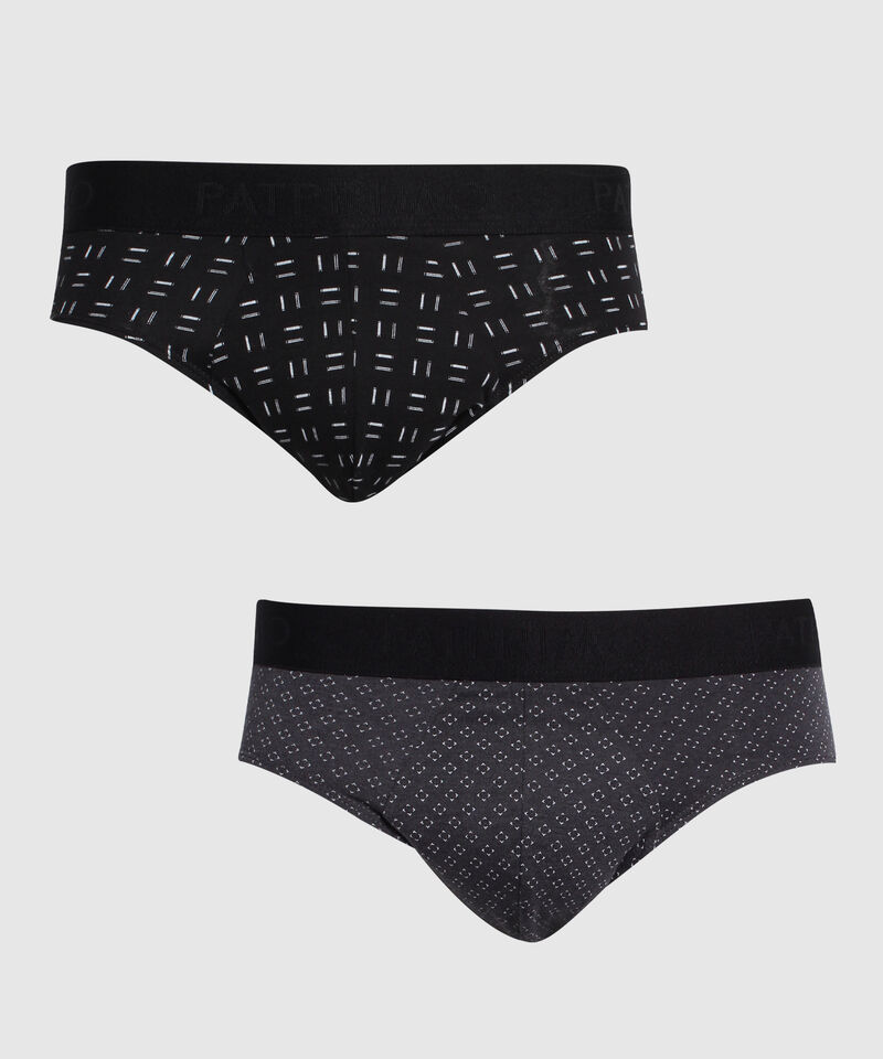 Pantaloncillo Brief En Algodon Estampado